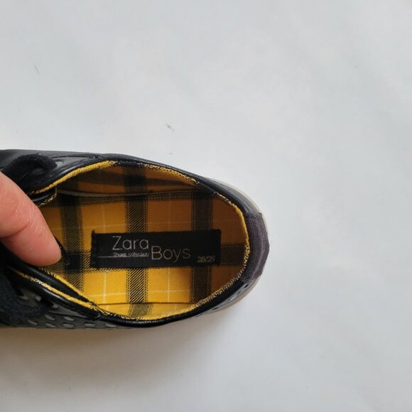 Zara Boys Distressed Style Shoes Size 28/29 - Picture 8 of 13